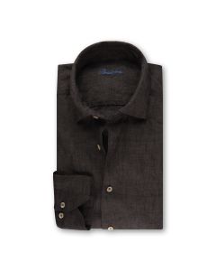 Brown Linen Shirt