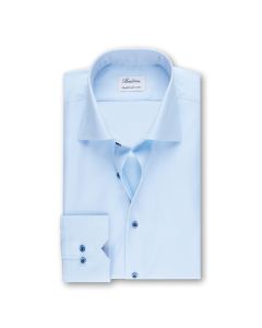 Light blue Shirt Blue Details - Extra long sleeves