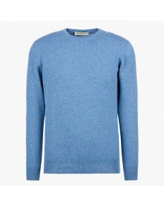 Light Blue Alashan Cashmere Crew Neck