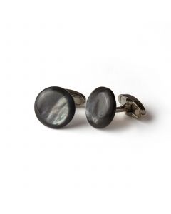 Grey Mother Of Pearl Cufflinks