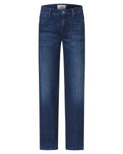 Dark Blue Aimee Wide-leg Jeans