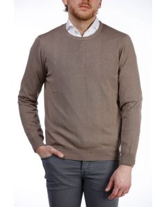 Brown Cotton Sweater