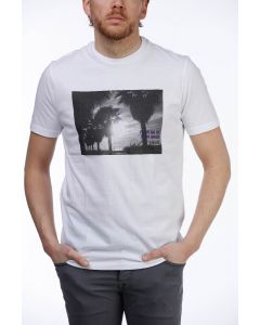 White Santa Monica T-shirt