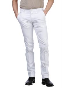 White Cotton Chinos