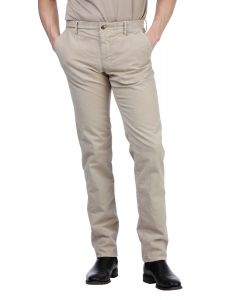 Beige Cotton Chinos