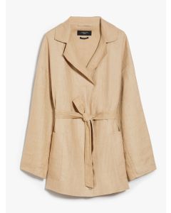 Brown Alpino Linen/Cotton Jacket