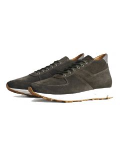 Gröna kvalitetssneakers från CQP. Vit sula och gröna skosnören.