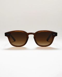 01 Brown Soft Rounded Sunglasses