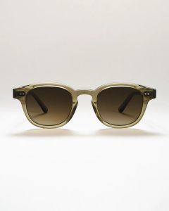 01 Green Soft Rounded Sunglasses