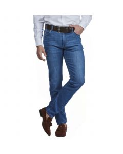 Light Blue Silk Touch Jeans