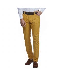 Yellow Five Pocket Petz Trousers