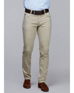 Beige Printed Petz Pants