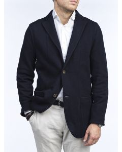 Navy Wool Blazer