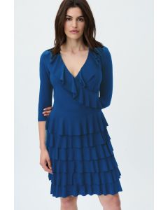Blue Ruffle Dress