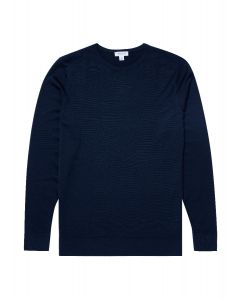 Blue Merino Wool Sweater
