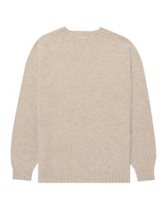 Beige stickad tröja