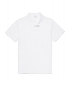 White Terry Polo