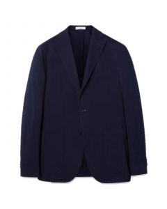 Navy Cotton Jersey K-Jacket