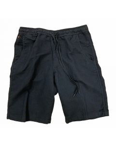 Navy Blue Linen Shorts