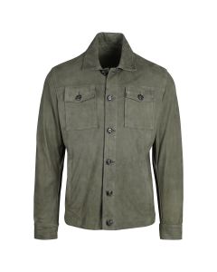 Noli Green Suede Jacket