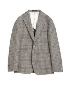 Gray Checkered Jacket