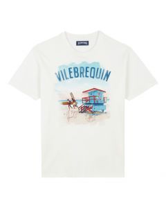 White Malibu Lifeguard T-shirt